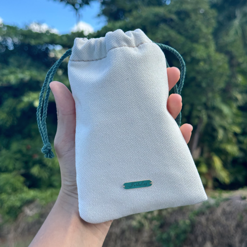 Saquito To-Go de Tela Recuperada