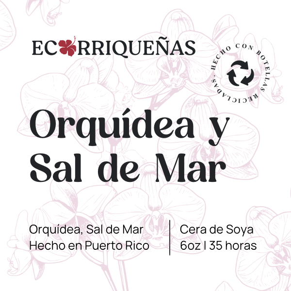 Orquídea y Sal de Mar