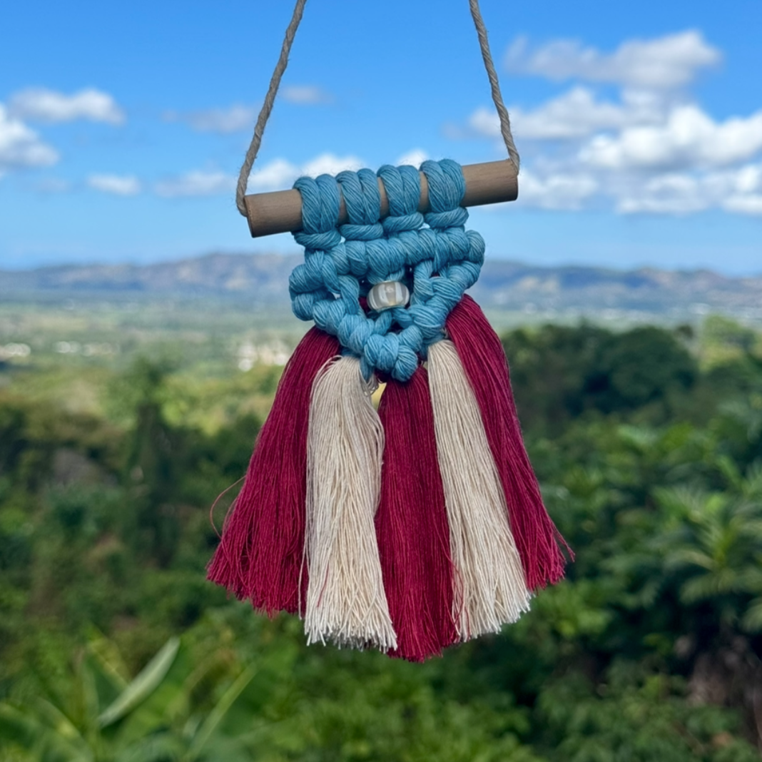 Bandera de Puerto Rico Colgante