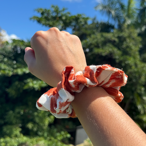 Scrunchies de Tela Recuperada